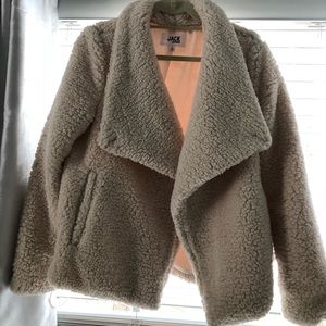 Jack BB Dakota Adderly Sherpa Fleece Teddy Jacket